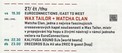 WATCHA CLAN A WAX TAILOR
