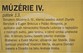 MÚZÉRIE VI., tištěný program PA