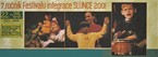 FESTIVAL INTEGRACE SLUNCE 2001, tištěný program PA