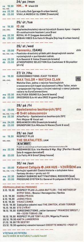 PŘEHLED AKCÍ: LISTOPAD 2008, strana 7-8, tištěný program PA -5_p_7-8_web_event